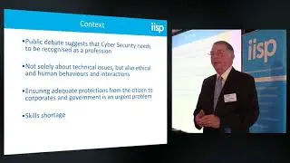 Secure South West 9 - Peter Fischer - The Cyber Security Profession