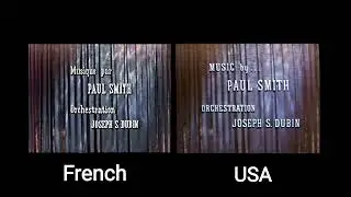 20,000 Leagues Under The Sea, French Vhs Titles Vs USA Vhs Titles
