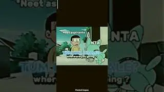 troll face meme ft neet #shorts #doraemon #troll  #neet #heroman @gautampanchbhai9