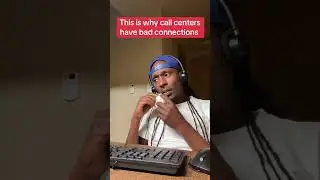 This is why Call Centers have bad connections 😂😂 😂 #shorts #funny #workfromhome