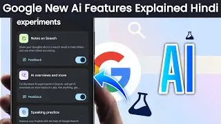 Google New Ai Search 🔍 Lab 🧫 Features Explained Hindi