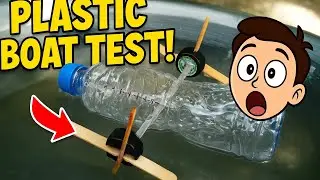 Build a Plastic Bottle Boat That Actually Floats! 🛶 | DIY Science Project