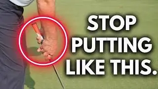 How to Hold the Putter the RIGHT Way (Fix the Yips)