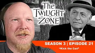 THE TWILIGHT ZONE (1962) | CLASSIC TV REACTION | S. 3 Ep 21 | Kick The Can | #classic