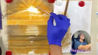 Rosarito Sunset Pastel Painting Session Three