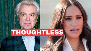 David Byrne: Meghan Markle's Remarks About Dumbarton Were Thoughtless