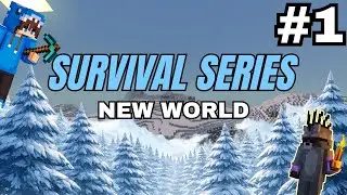 Starting a New Minecraft Survival World&hellip; Wish Us Luck 😅| Minecraft Episode 1 | NullState