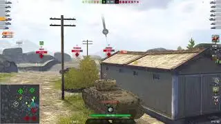 WoT Blitz Gameplay | T1 Heavy | 1 vs 6 | Falls Creek