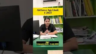 Airforce Eligibility: Mam on Age Limit for Airmen & Officers#airforce2025