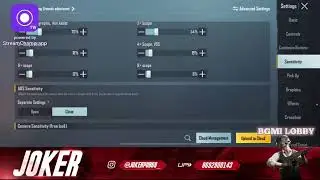 GE JOKER GYRO HACKER SENSITIVITY 😱