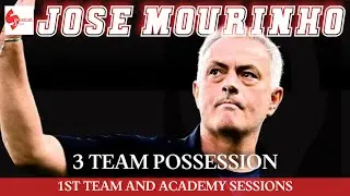 Inside Jos&eacute; Mourinho&rsquo;s 3-Team Possession Warm-Up Drill