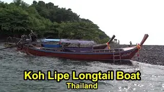 Touring South Thailand on a Longtail Boat.