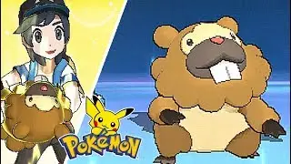Pokémon Sun Moon - Bidoof Use Some Exclusive Z-Moves