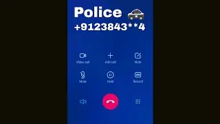 D.S.P sir call prank 🇮🇳 👮&zwj;♀️ || police call prank🚔🚨 fake police call prank 😱🪖#prank 