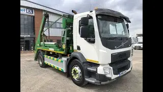 VOLVO FL *EURO 6* 18 TONNE SKIP LOADER 2016 - GN66 SXW