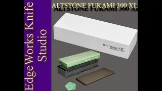 ALTSTONE FUKAMI 300 XL + Cheefarcuut 1000 grit Vitrified diamond stone, can you make the jump? YES!