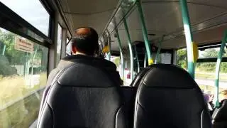 THRASH First Berkshire Wright Gemini 2 Volvo B9TL Route 702
