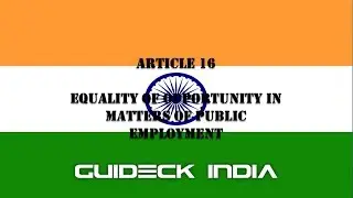 Article 16 - Equality of opportunity in matters of public employment