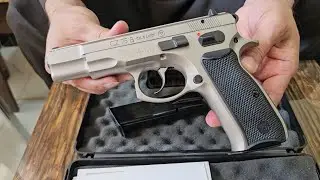 CZ 75 B 9mm Pistol Unboxing and Review. #9mm #cz75 #czpistol