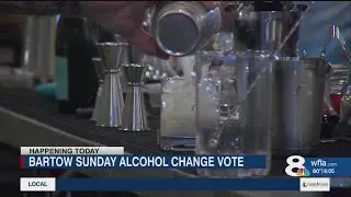 Bartow leaders consider earlier alcohol sales on Sundays