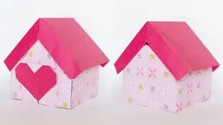 Origami Heart in a House (Freestanding) v3 (Michelle Fung)