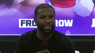 Floyd Mayweather previews Dubai exhibition fight