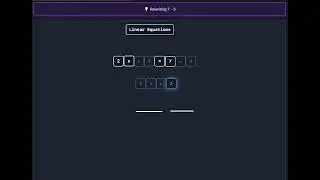 LINEAR ALGEBRA &mdash; variables, how did we get here?? #animated #explanations!