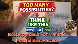 How To Solve Difficult Banking Puzzles Easily| Solve Reasoning Puzzle Like A Pro| Best Puzzle Tricks