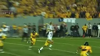 Tyrann Mathieu&rsquo;s Impressive Deflection Interception 2011 LSU vs WVU (4K60fps)