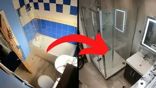 SMALL Bathroom Transformation