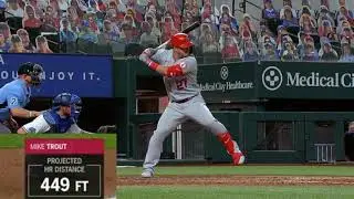 Mike Trout MLB leading (16) HR