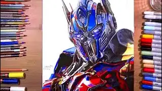 Transformer Optimus Prime Drawing || Transformer drawing