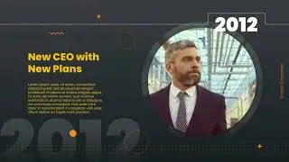 Corporate Timeline - Company History-After Effects Template Videohive