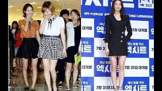 Korean netizens noticed that Girls' Generation's YoonA has adjusted her bow legs