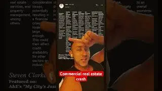 Commercial real estate crash #realestate #housingmarket