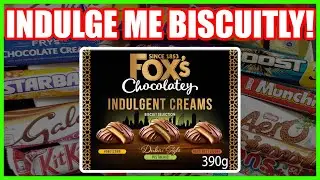 Невероятно вкусное шоколадное печенье Fox's с кремовой начинкой – просто объедение!