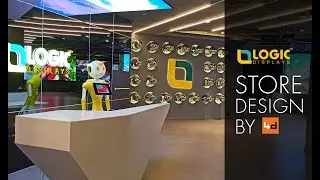 Logic display  | STORE DESIGN BY 4D | FOUR DIMENSIONS RETAIL DESIGN INDIA PVT LTD.