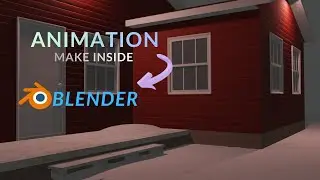 First Blender Camera Movement Animation | #blendertutorial  #animation