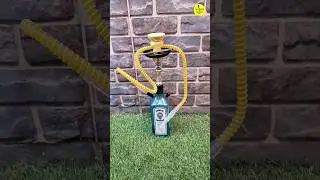 😱How to Make Hookah at Home Easy DIY with Glass Bottle#bottleart #shisha #hookah #krystalkraft #diy