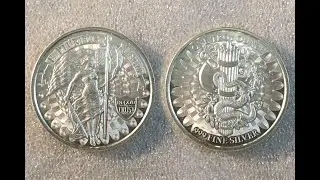 2018 Liberty and Unity 1-Oz 999 Silver Round Cut Saw Mint (CS) Silver Bullion