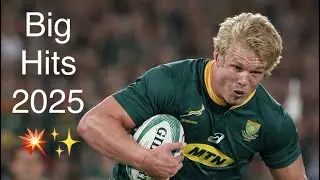 Big Bokke Tackles 2025 💥✨🇿🇦 #rugby 