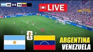 🔴LIVE : ARGENTINA vs VENEZUELA | QUALIFIERS eFootball PES 21 Simulation