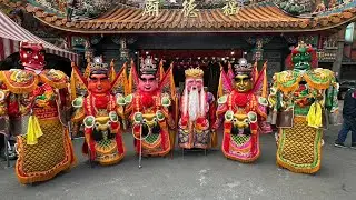 乙巳年 2026-01-18宜蘭威赫神將聯誼會會旗交接宜蘭聖母堂千順會蒞臨宜蘭金六結福德廟參禮