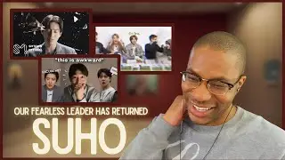 EXO | SUHO 'Let's Love', Suho is back and speaks English now & just Suho stressing over EXO REACTION