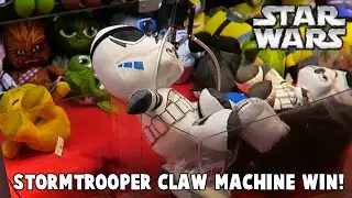 Star Wars: Stromtrooper Claw Machine Win | MrHaztastic