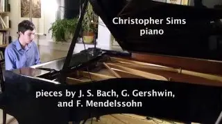 Christopher Sims on Piano
