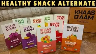 Ditch Sugar, Try This! KHAAS O AAM Healthy Snack Alternate - Review and Unboxing #healthyeating