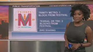 Fort Worth Main Street Arts festival traffic and parking tips