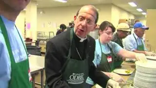 CatholicReview.org: Archbishop Lori works at Our Daily Bread