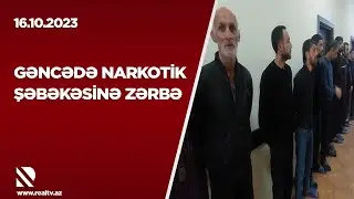 Gəncədə narkotik şəbəkəsinə zərbə - Narkotiklərin qanunsuz dövriyyəsinə görə 23 nəfər tutuldu